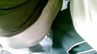 Morena asiática de c ...